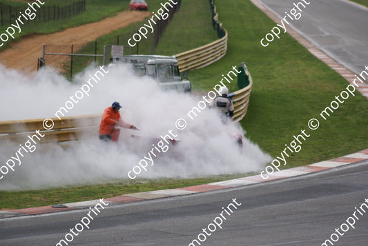 SP Greve Porsche RSR 88 DSC03819 fire race