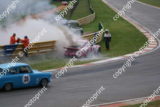 SP Greve Porsche RSR 88 DSC03822 fire race