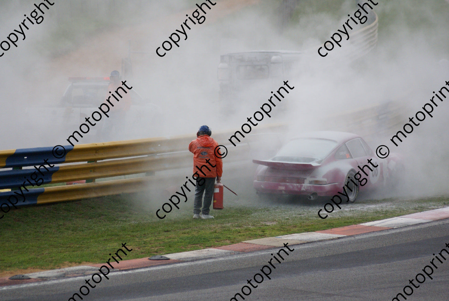 SP Greve Porsche RSR 88 DSC03827 fire race