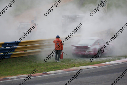 SP Greve Porsche RSR 88 DSC03827 fire race