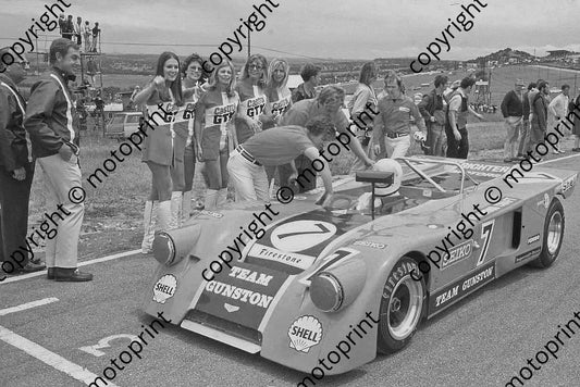 SP Gunston Chevron B19 Vega Hailwood Craft Bruce Johnstone left monochrome(Thanks to Ken Stewart)  (1) - Copy