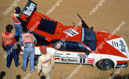 SP Hottinger Burger BMW M1 stopped