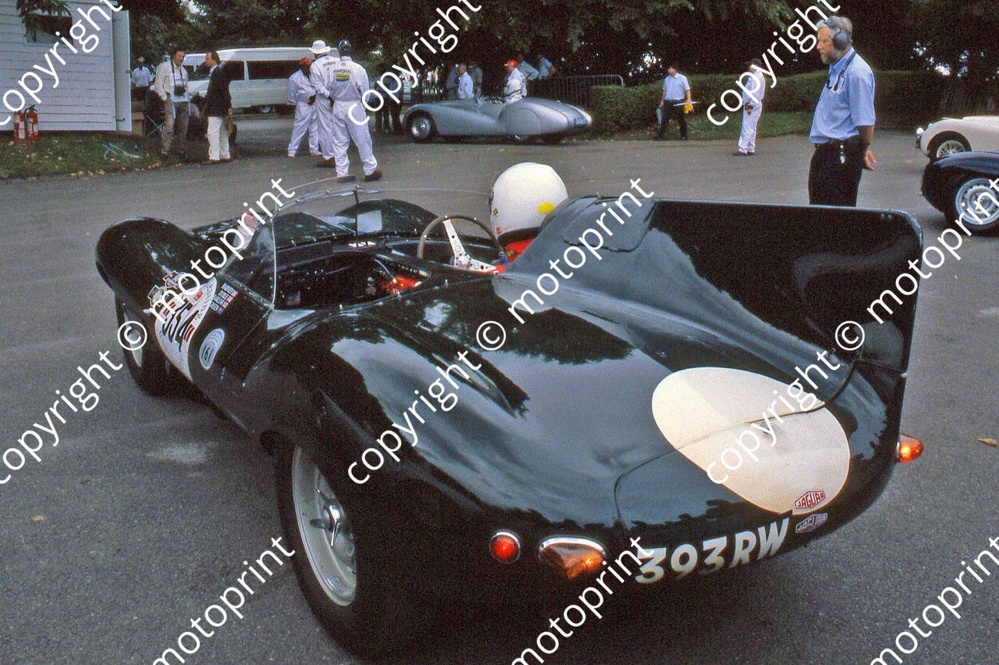 SP Jaguar D-Type fin, full screen 2