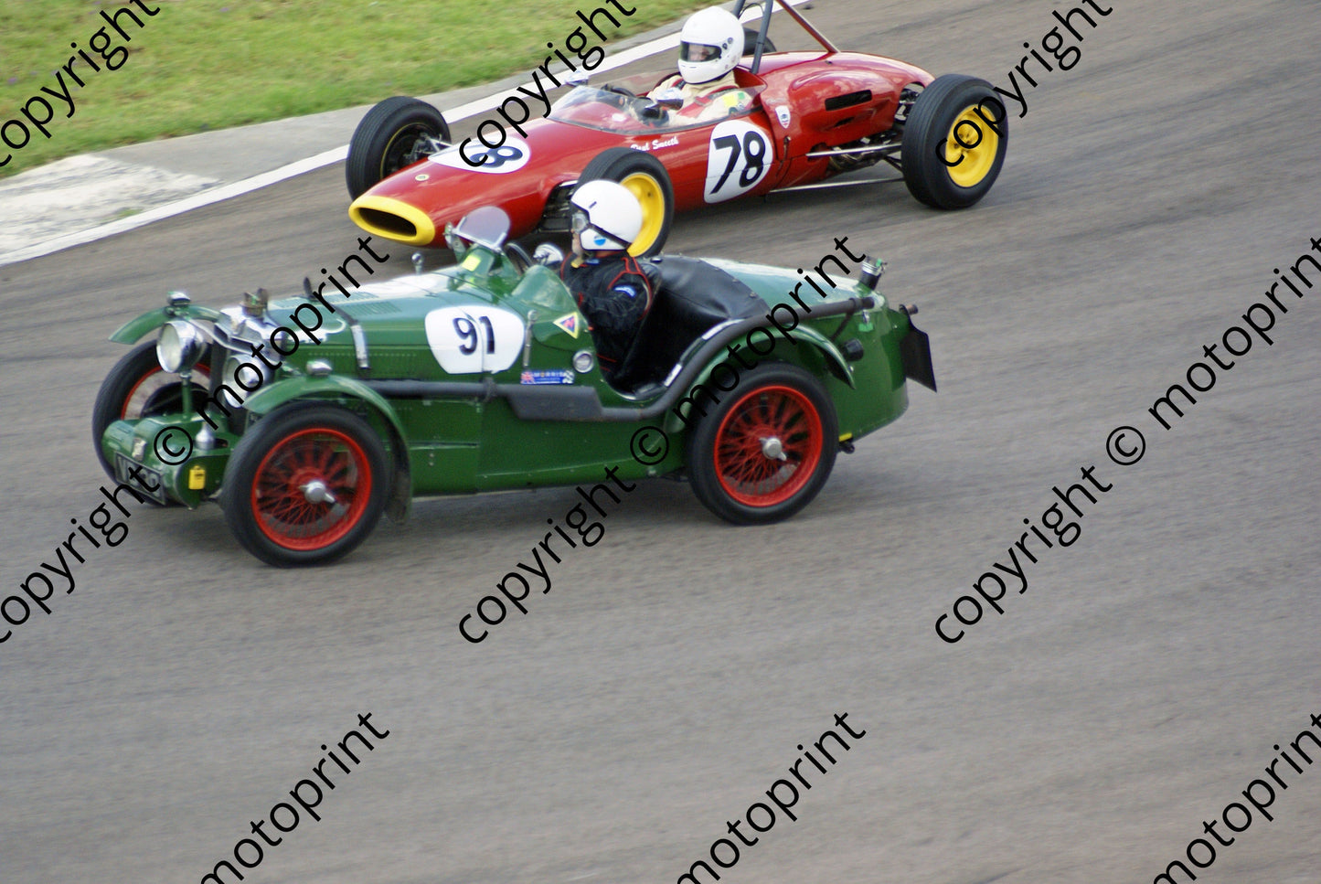 SP MG Midget Barry Foster, Lotus 22 Paul Smeeth