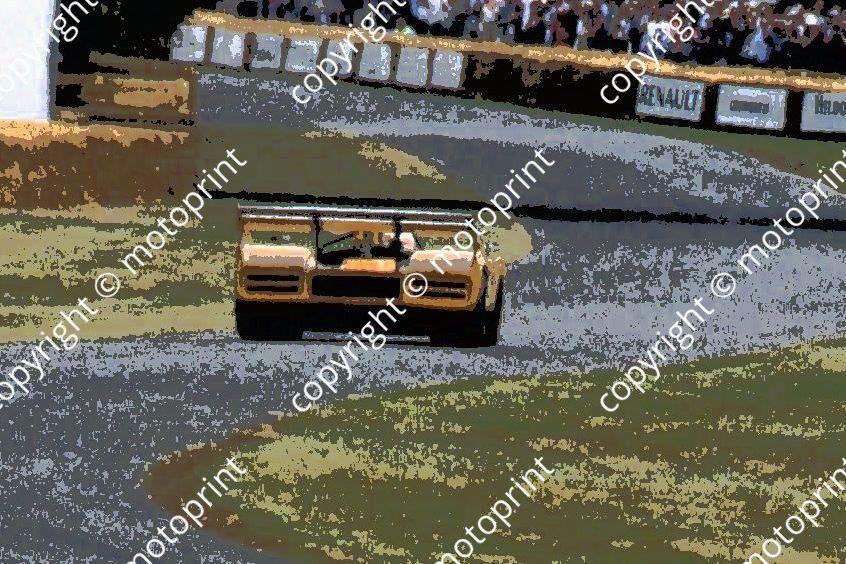 SP McLaren Chev M8F 4 poster