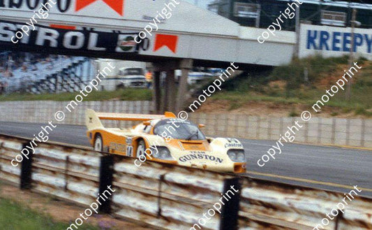 SP Palmer Lammers Gunston Porsche 956 Castrol 1000 (thanks Colin Burgess) - Copy