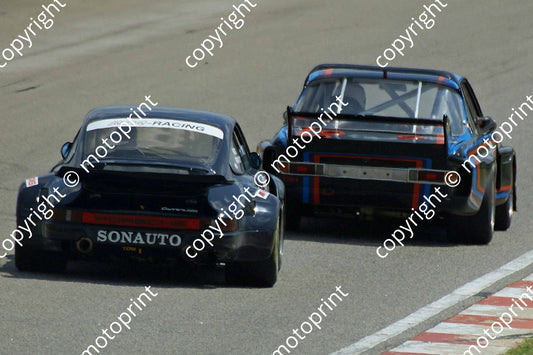 SP Parrott Porsche RSR 103 Sanne BMW 56 DSC03566 race cropped edited