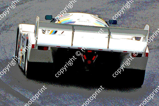 SP Porsche 956 Trust Pretorius rear poster