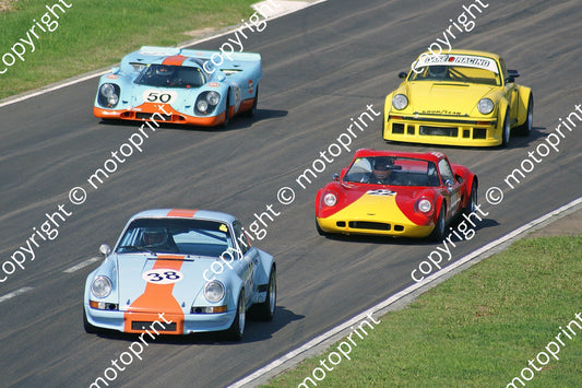 SP Porsche RSR Du Toit, Chevron B8 A Minshaw, Porsche 917r F Pretorius DSC02132