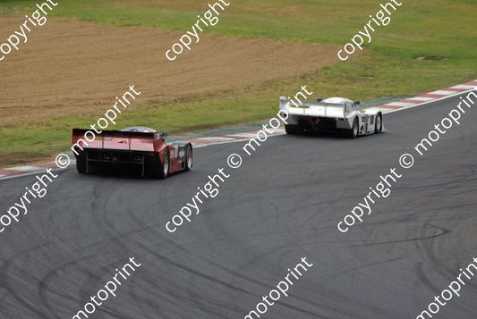 SP Porsches 956 962 rear