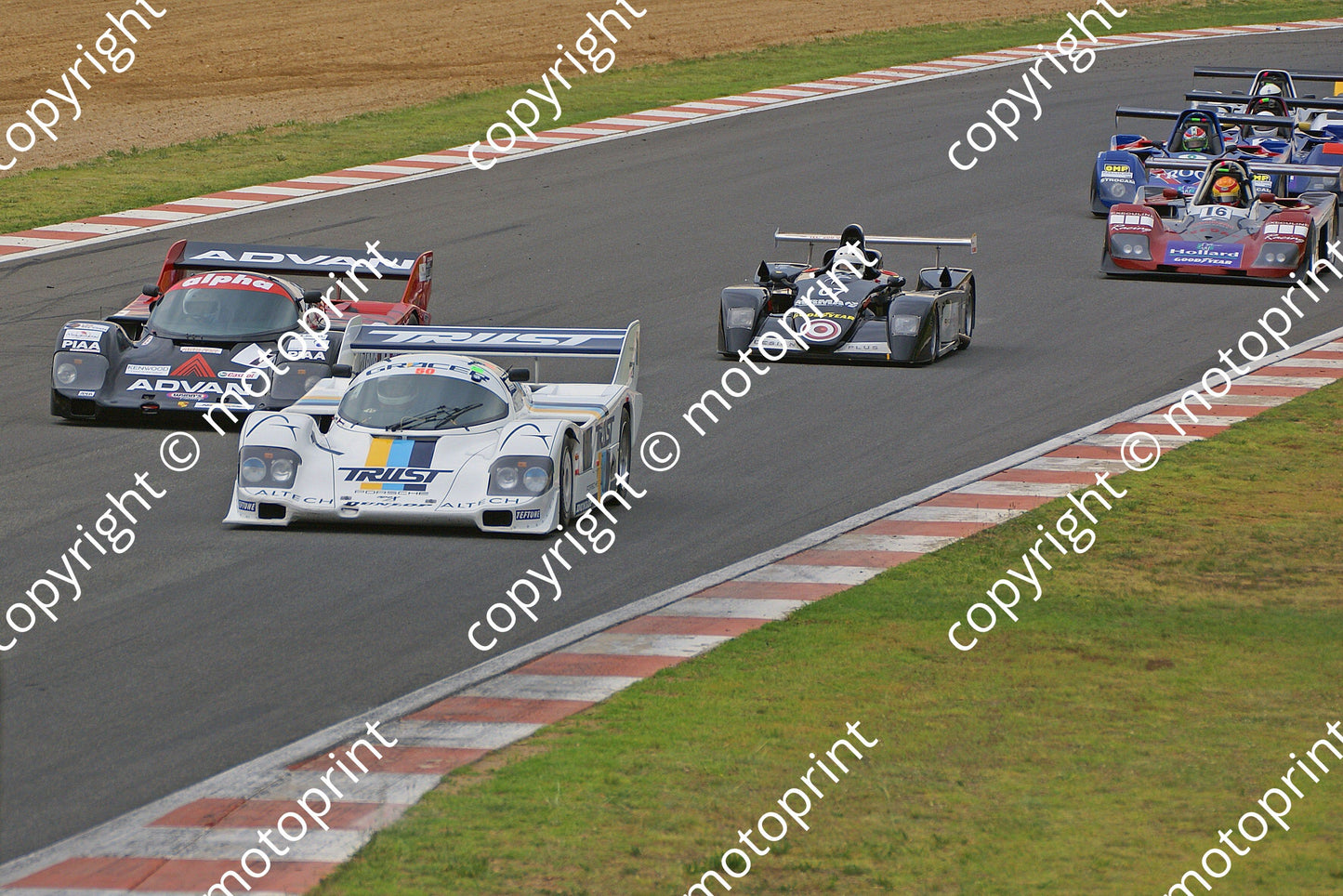 SP Sports cars rolling start