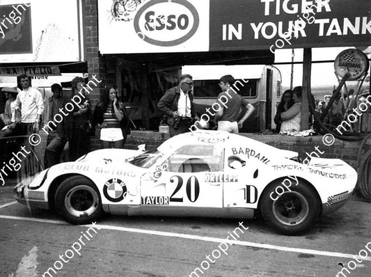 SP Taylor-Ortlepp Chevron BMW B8 Kyalami 9 hr 1971 SS SP036