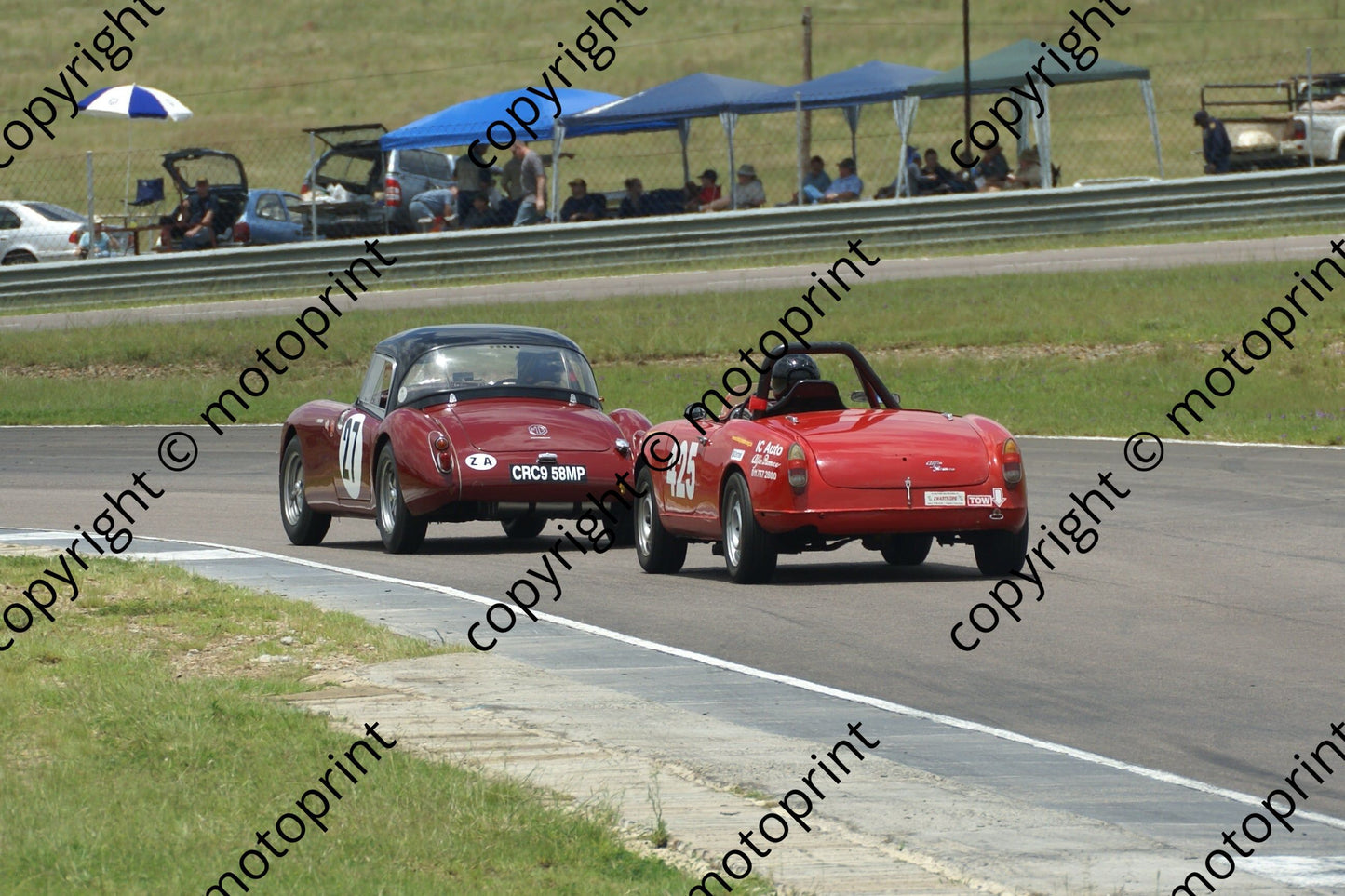 SP Adams Alfa Spyder, Rod Green MGA TC 31-1 DSC06076