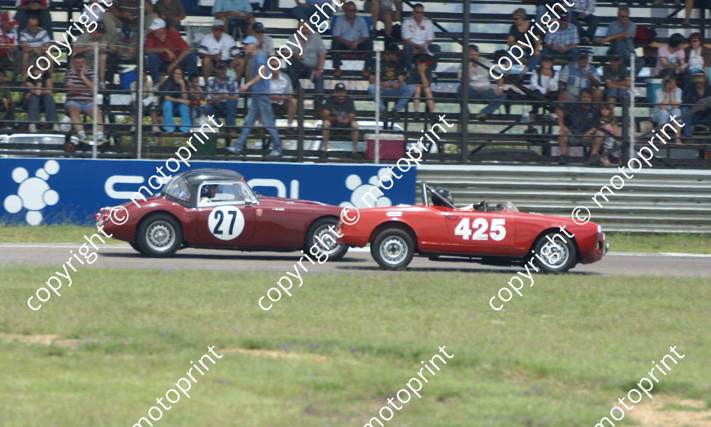 SP Adams Alfa Spyder, Rod Green MGA TC 31-1 DSC06081