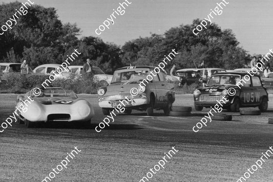SP Ivan Webb Lotus 11 .... Robin Dunstan Mini St Albans 1967