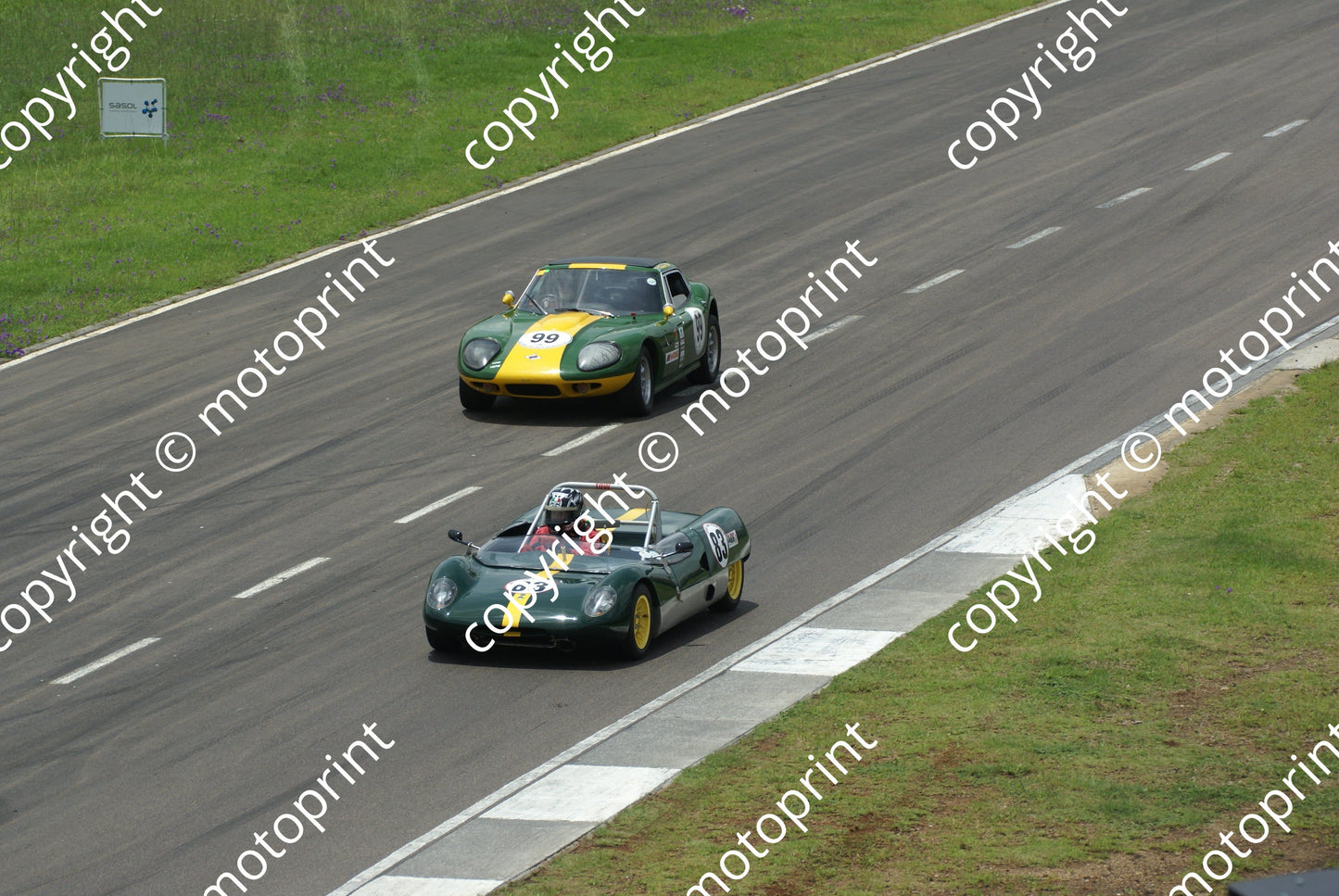 SP Nel Marcos; Grobler Lotus 23 colour coded 31-1 DSC06100