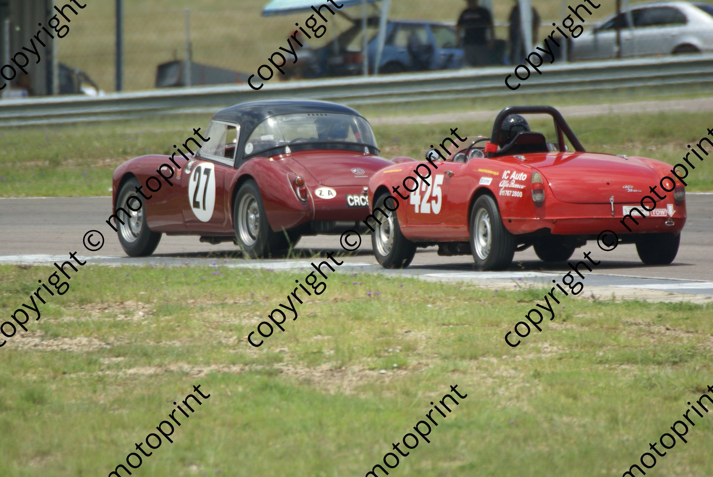 SP Rod Green MGA TC, Adams Alfa Spyder 31-1 DSC06069