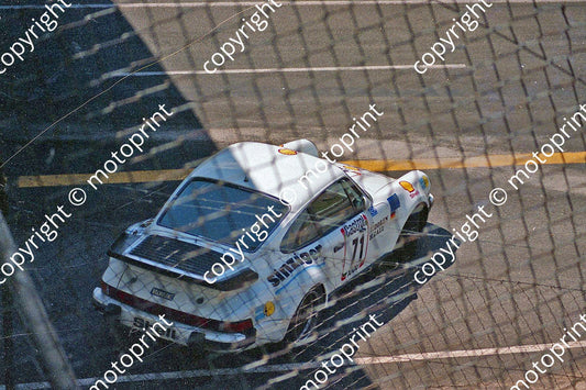 SP (thanks Colin Burgess) 1983 Castrol 1000 Porsche 930 moving to grid Felder Haehnlein(13)