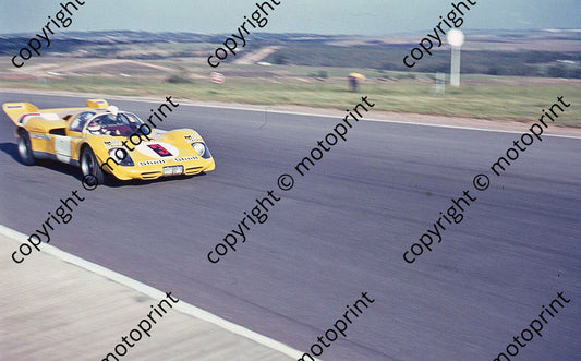 SP (thanks Stuart Falconer) a 206 1970 9hr Ferrari 512 Bell De Fierlandt Sunset cnr