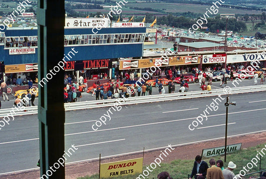 SP (thanks Stuart Falconer) a 255 1971 9hr pits from stand opposite