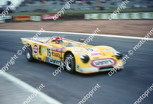 SP (thanks Stuart Falconer) a 264 1971 9hr J Scheckter Swart Chevron B19