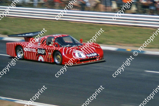 SP (thanks to Stuart Falconer) a 847 1982 9hr Stuck Brun S Muller Sauber Cosworth
