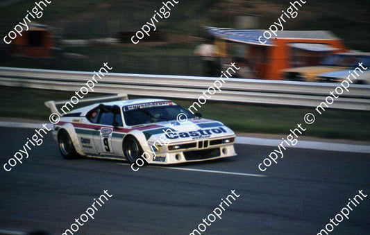 SP (thanks to Stuart Falconer) a 692 1979 Wynns 1000 BMW M1 Kelleners Keizan
