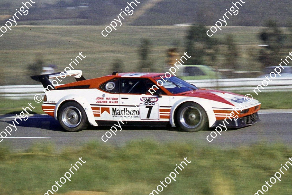 Stuart Falconer SP (thanks to Stuart Falconer) a 707 1979 Wynns 1000 BMW M1 Watson Mas ...