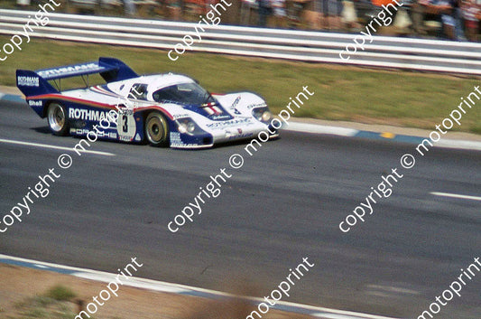 SP (thanks to Stuart Falconer)a 838 1982 9hr Ickx Mass Porsche 956 NOT PIN SHARP