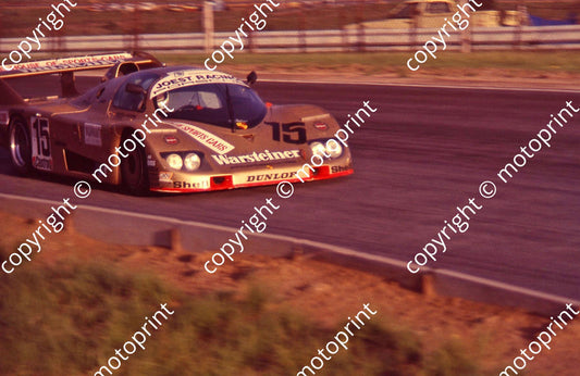 SP (thanks to Stuart Falconer) a 897 1983 Castrol 1000 practice  Warsteiner S Brun, Von Bayern (936 in results, 956 in programme)