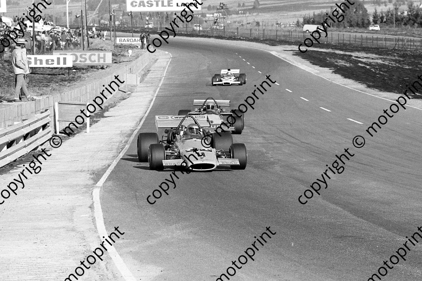 SS 11 P Driver McLaren M10, McNicol M10 Chev (permission Malcolm Sampson Motorsport Photography) 1972 Kya  (1)