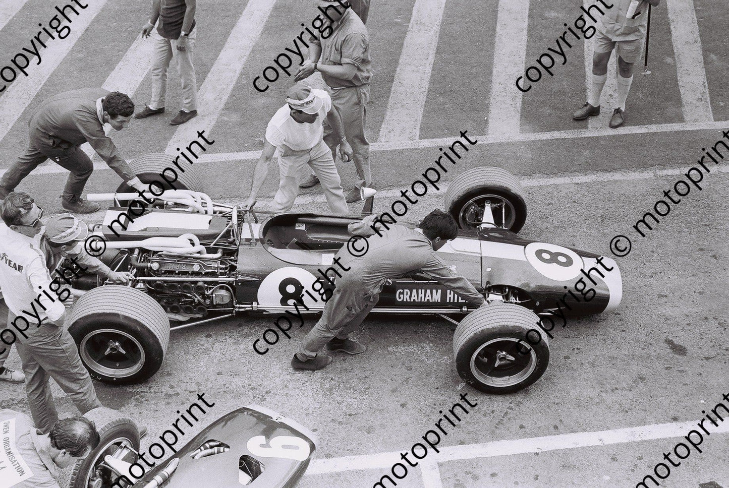 SS 1967 SA GP Lotus BRM 43 Hill car (352)