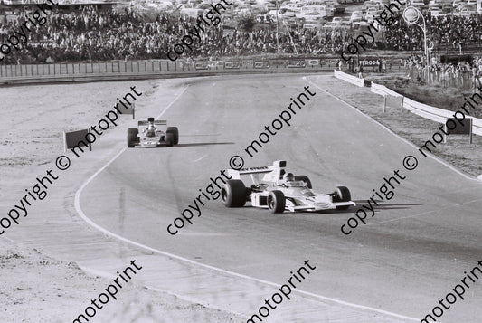 SS 1974 Kyalami Charlton McLaren M23 I Scheckter Lotus 72