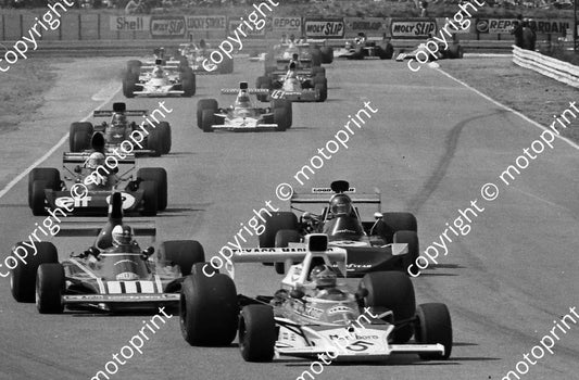 SS 1974 SA GP Fittipaldi, Regazzoni, Stuck,J Scheckter, Ickx, Hulme