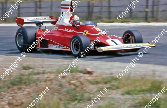 SS 1 Lauda Ferrari 312T2 Leeukop