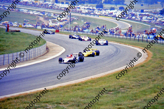SS 1st lap Sunset Regazzoni leads group