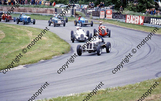 SS 1st lap, Morris, Crabbe, Fielding