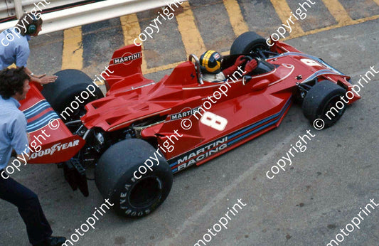 SS 8 Pace Brabham BT45 overhead