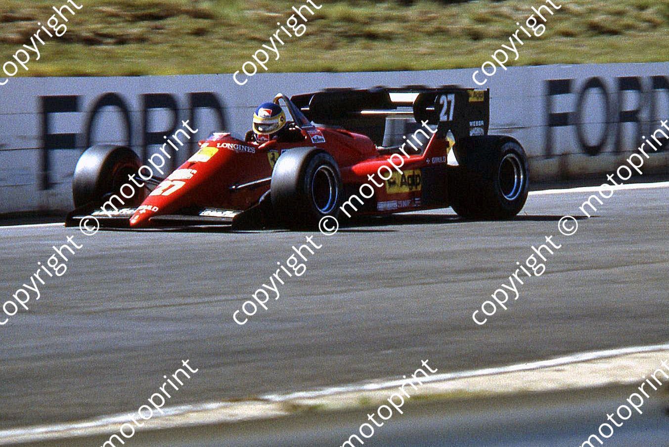 SS Alboreto Ferrari 126C4 1