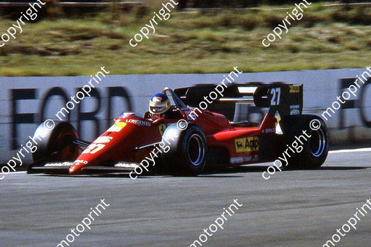 SS Alboreto Ferrari 126C4 2