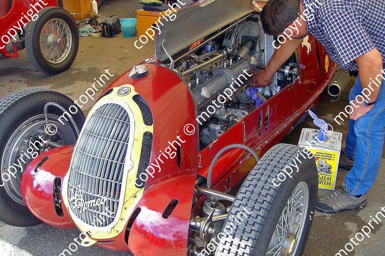 SS Alfa Romeo 8c-35 Nuvolari actual car 1