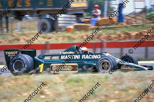 SS Andretti Lotus 79 Martini Leeukop 4x6