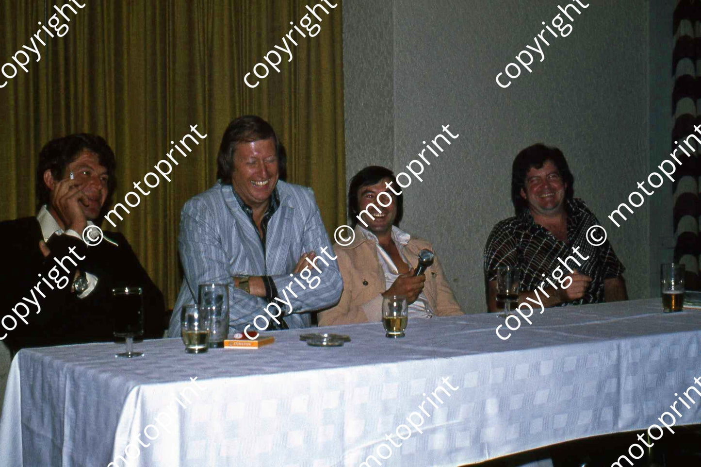 SS Andrew Thompson, Martin Flint, Roy Klomfass, Alan Trim SCC noggin