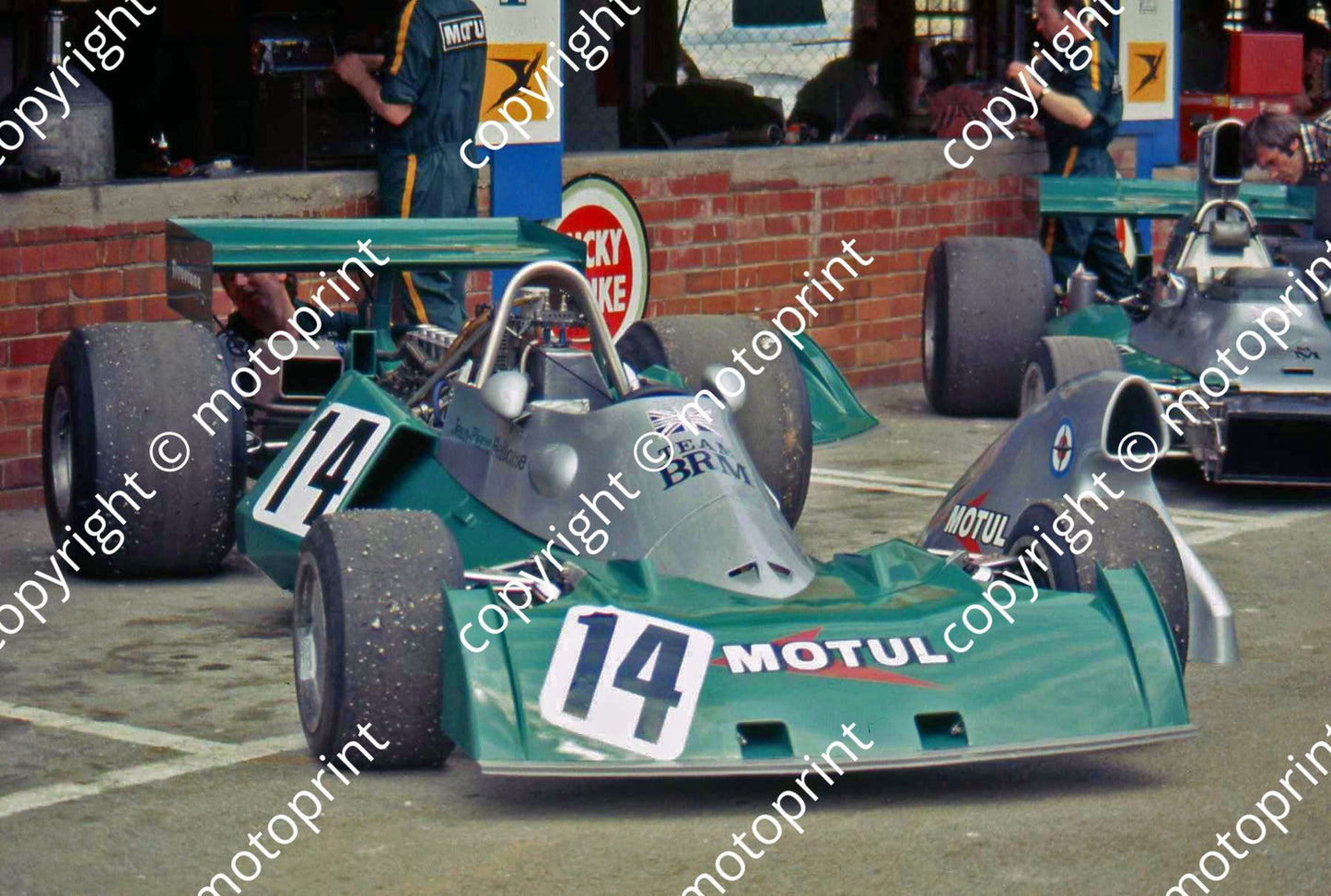 SS BRM P201 in pits
