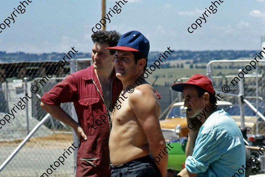 SS BRM mechanic and two from Ferrari