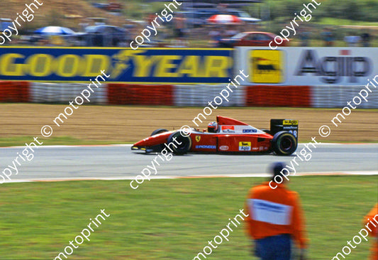 SS Berger Ferrari F93A [not pin sharp] (Burgess)