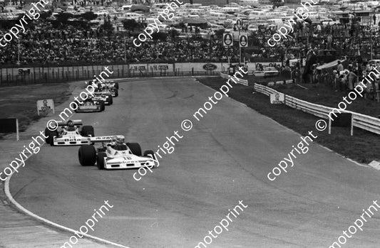 SS Binder Brambilla Surtees TS19s, Hayje March 761 Pryce Shadow DN8 SA GP 1977