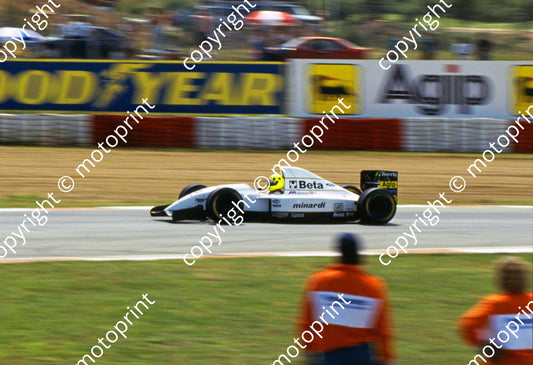 SS C Fittipaldi Minardi M193 [not pin sharp] (Burgess)
