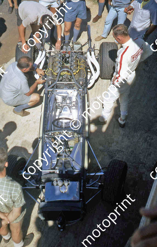 SS Charlton and stripped Brabham