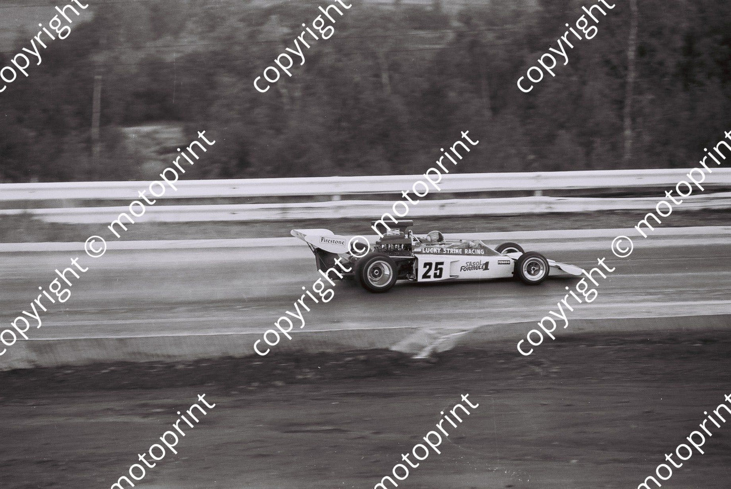 SS Dave Charlton Lotus 72 rain delay lap 2